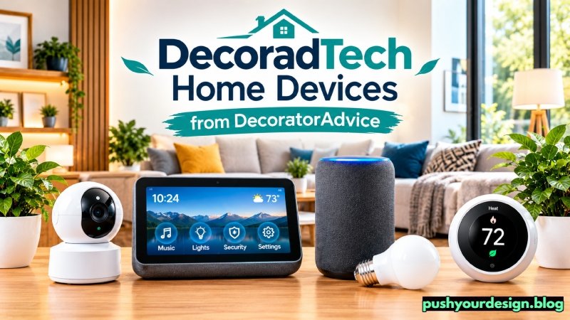 DecoradTech Home Devices from DecoratorAdvice