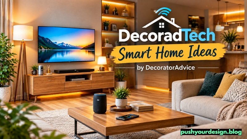 DecoradTech Smart Home Ideas by DecoratorAdvice