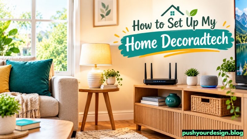 how to set up my home decoradtech